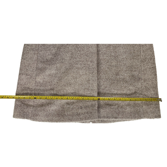 Sam Edelman Faux Fur Notch Collar Single-Breasted Women's XXL Long Jacket - Picture 13 of 15